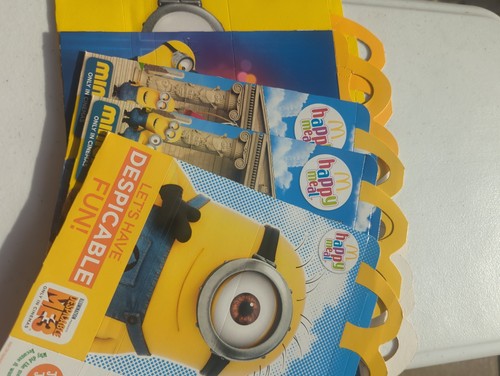 Minion happy meal box s - happy,