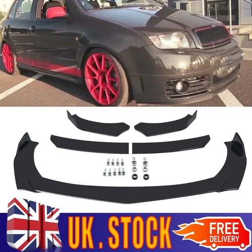 Glossy lower front bumper lip - front,