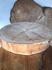 20"  Rustic log slice, wooden