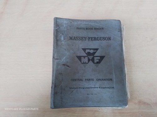 Massey ferguson parts manual - ferguson,