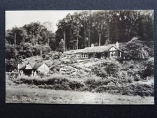 Devon BAMPTON Stuckeridge Bridge & THE BLACK CAT c1950s RP Postcard