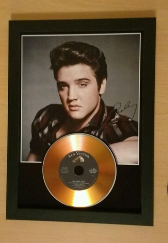 Elvis presley signed photo - elvis,