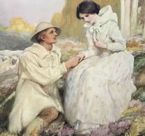 Watercolour painting arthur - watercolour,