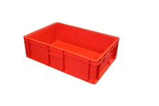 New red plastic storage - new,