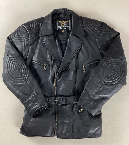 Vintage leather biker - vintage,