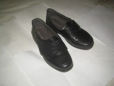 Ladies shoes ‘ sandpiper ‘ – black – size 4 ( EU 37 ) – good condition