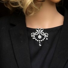 Silver Brooch Beautiful Belle