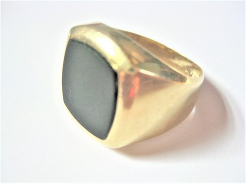 Signet ring gold 585 - ring,