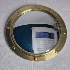 Mid Century Brass Porthole