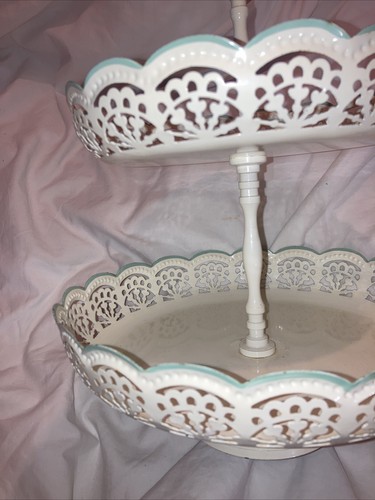Vintage cup cake stand - cake,