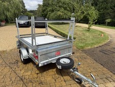 Motiv Combi UK Trailer With Bike rack And Rubber Protectors