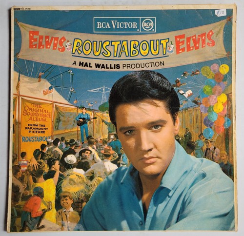 Elvis roustabout lp album - roustabout,