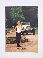 Vintage Axfords Of Brighton England Corset Model Catalog 1995 | Adult | Rare