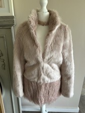 Lipsy Baby Pink Faux Mongolian