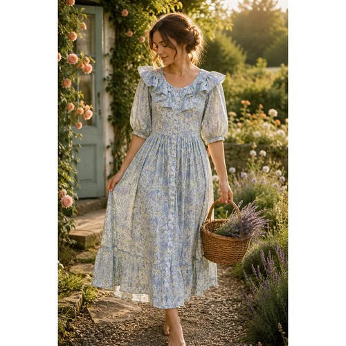 Vintage laura ashley prairie - laura,