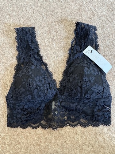 Lindex black lace longline - lindex,