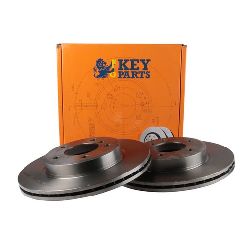 Brake discs vented - 2x,