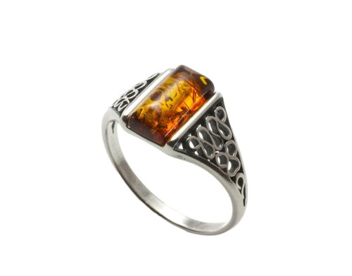 Natural baltic amber sterling - natural,