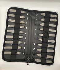 Jewellery Maker TV -  Numbers and Symbols Metal Stamping Tool Set