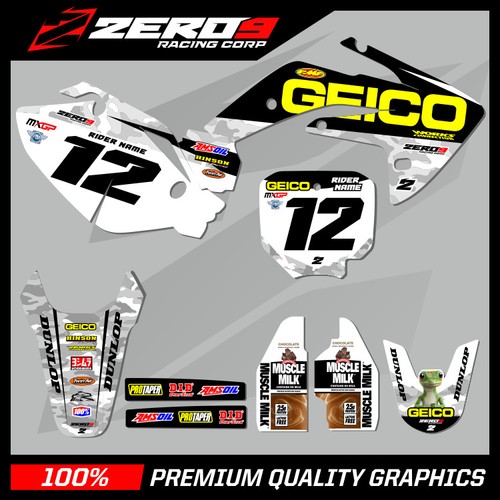 Custom graphics kit honda - mx, kit: