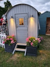 Shepherds hut luxurious office - shepherds,