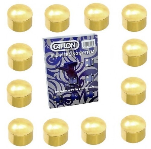 Pair caflon gold plated - gold,