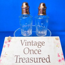 2 x ART DECO French Crystal