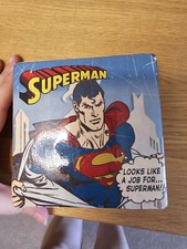 Official DC Comics Superman  Money Box Piggy Bank Coin Bank Cash Storage