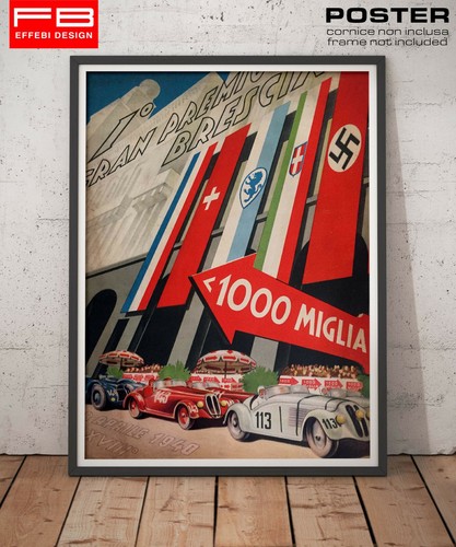 Vintage poster mille - vintage,