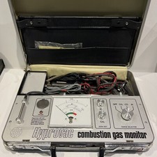 Hyprovac Combustion Gas Monitor - Flue Analyzer CO2 - Echolac Case - Vintage