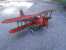 Meccano large bi plane great nostalgic item 1950s