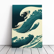 Massive Japanese Wave Canvas