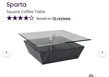 DFS Sparta Black Faux Marble &