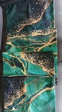 Beautiful Set X4 Of Green And