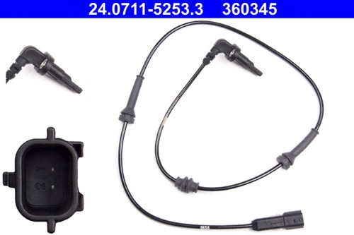 Rear sensor wheel speed - sensor,