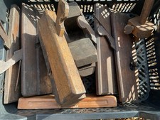Antique Job Lot Of Wood Working Tools Wooden Hammer Planes Etc Approx 8