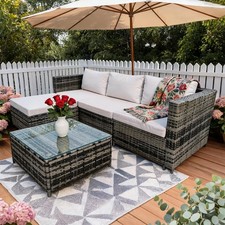 Garden Furniture Corner Sofa