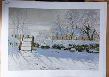 Art print Monet The Magpie