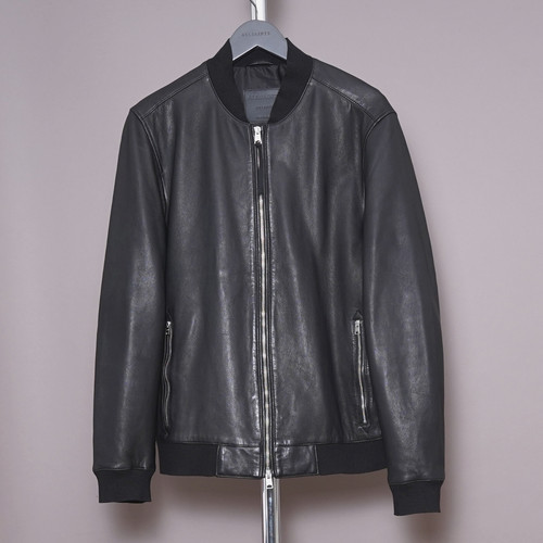 All saints mens leather - saints, jacket