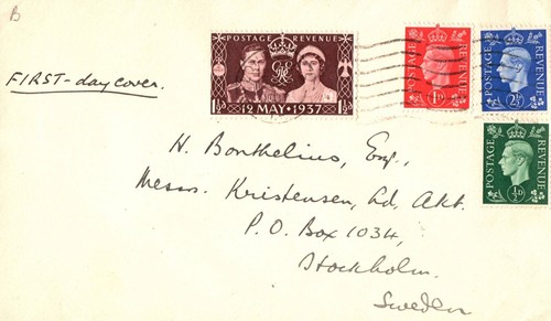 1937 coronation cover london - 1937,