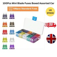 100Pcs Mini Blade Fuses Boxed
