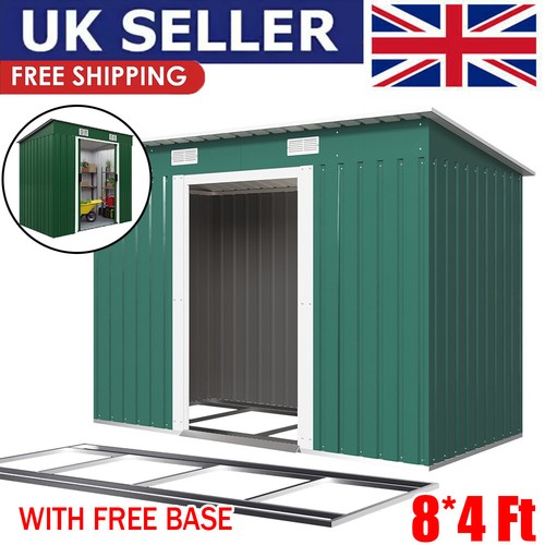 8x4ft garden storage shed with - storage,