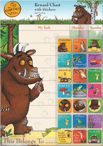 The gruffalo reward chart 56 - the,