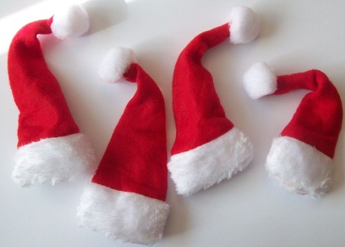 Santa hat wine bottle - 8,