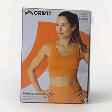 Crivit Ribbed Sports Bra S