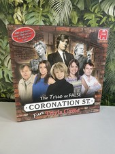 Coronation Street True Or False Fun Trivia Game complete. GC Age 10+  2-6 Player