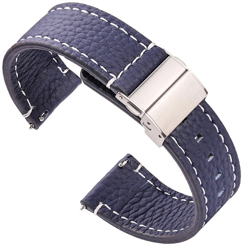 Genuine leather watchband - genuine,