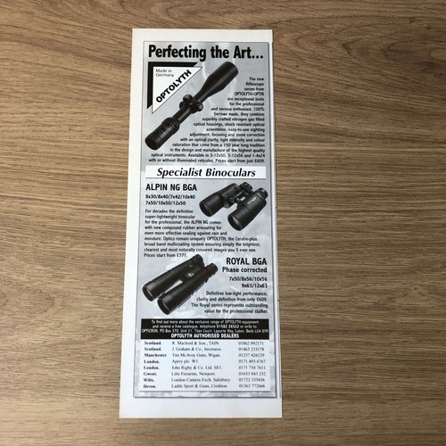 Guns165 magazine advert 12x5 - advert,