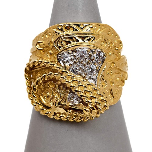 Pre owned mens 9ct gold - pre-owned,