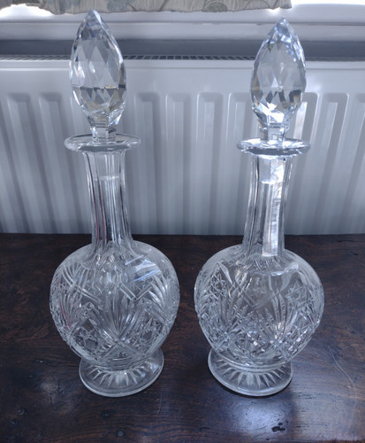 Pair thomas webb - pair, crystal